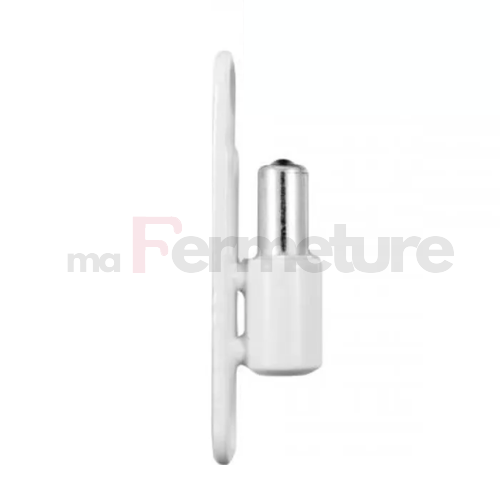 Fiche Mâle PVC - Gorge 16mm Ø13 P09 - Blanc 9016 - OTLAV
