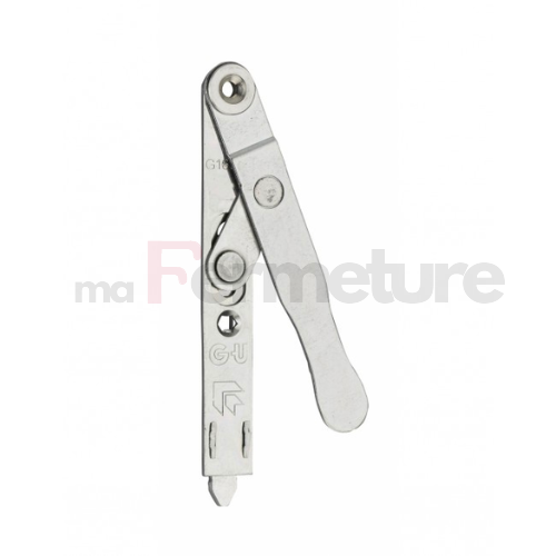 Verrou à Levier Ventail Semi-Fixe PVC - Longueur 120mm - Ferco