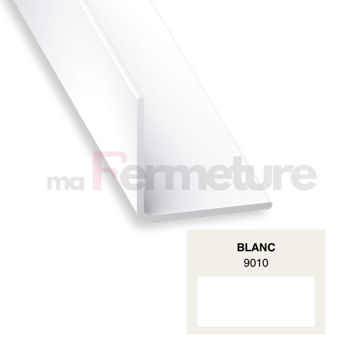 Corniere PVC 40x40mm - Blanc 9010 - Secable