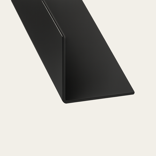 Corniere Noir PVC 100x100